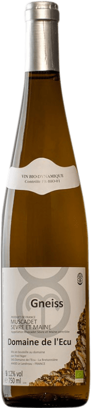 Envoi gratuit | Vin blanc Domaine de l'Écu Gneiss France Melon de Bourgogne 75 cl