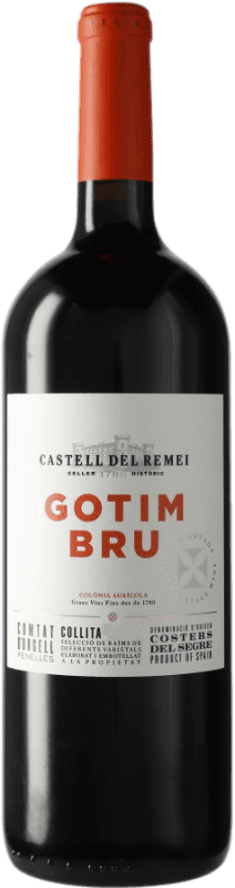 18,95 € | Vin Rouge Castell del Remei Gotim Bru D.O. Costers del Segre Espagne Tempranillo, Merlot, Garnacha — Grenache, Cabernet Sauvignon Bouteille Magnum 1,5 L
