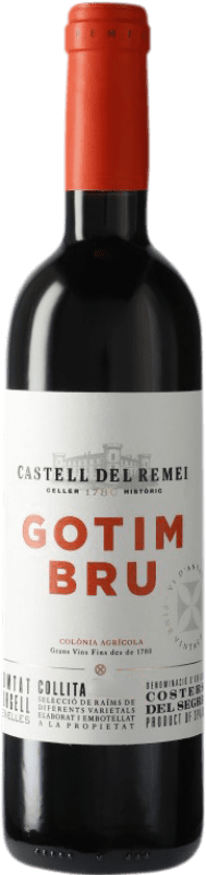 Spedizione Gratuita | Vino Rosso Castell del Remei Gotim Bru D.O. Costers del Segre Spagna Tempranillo, Merlot, Garnacha — Grenache, Cabernet Sauvignon Bottiglia Medium 50 cl