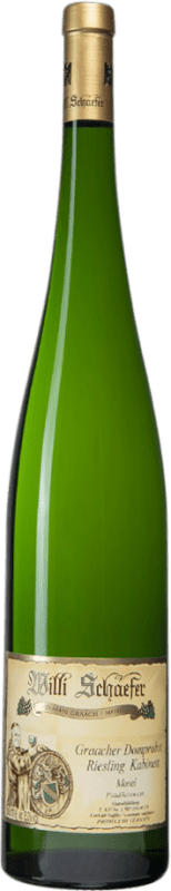 Envoi gratuit | Vin Blanc Willi Schaefer Graacher Domprobst Kabinett — Récolte Mûre Q.b.A. Mosel Allemagne Riesling Bouteille Magnum 1,5 L