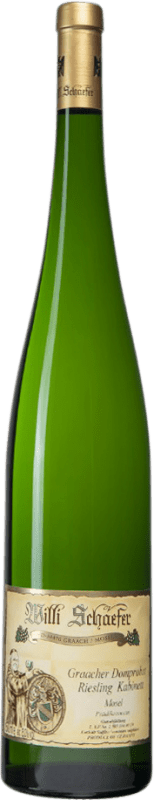 Kostenloser Versand | Weißwein Willi Schaefer Graacher Domprobst Kabinett Q.b.A. Mosel Deutschland Riesling Magnum-Flasche 1,5 L