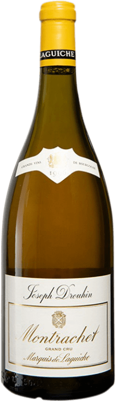 Envoi gratuit | Vin blanc Joseph Drouhin Grand Cru Marquis de Laguiche 1996 A.O.C. Montrachet Bourgogne France Chardonnay Bouteille Magnum 1,5 L