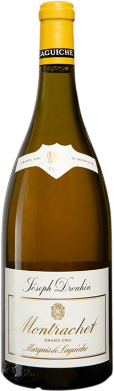 Spedizione Gratuita | Vino Bianco Joseph Drouhin Marquis de Laguiche Grand Cru 1996 A.O.C. Montrachet Borgogna Francia Chardonnay Bottiglia Magnum 1,5 L