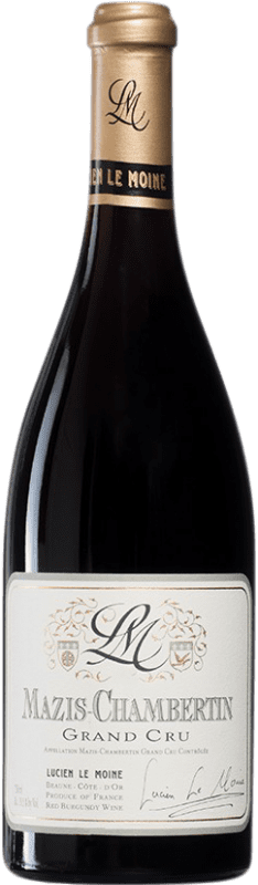 Бесплатная доставка | Красное вино Lucien Le Moine Grand Cru A.O.C. Mazis-Chambertin Бургундия Франция Pinot Black 75 cl