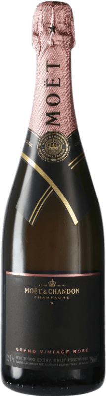 Бесплатная доставка | Розовое игристое Moët & Chandon Grand Vintage Rosé A.O.C. Champagne шампанское Франция 75 cl