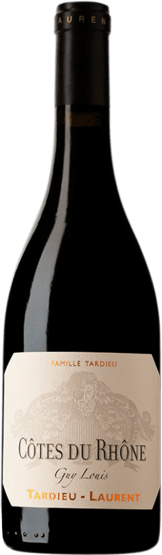 25,95 € Free Shipping | Red wine Tardieu-Laurent Guy-Louis A.O.C. Côtes du Rhône France Syrah, Grenache, Mourvèdre Bottle 75 cl