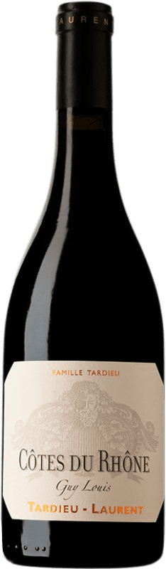 Бесплатная доставка | Красное вино Tardieu-Laurent Guy-Louis A.O.C. Côtes du Rhône Франция Syrah, Grenache, Mourvèdre 75 cl