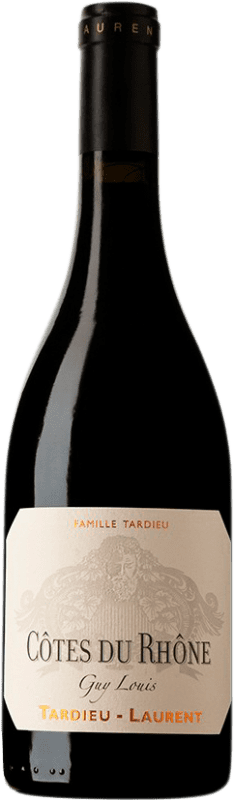 Бесплатная доставка | Красное вино Tardieu-Laurent Guy Louis A.O.C. Côtes du Rhône Франция Syrah — Сира, Garnacha — Гренаш, Mourvèdre — Мурведр 75 cl