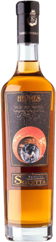 42,95 € Kostenloser Versand | Verstärkter Wein Tenuta Soletta Hermes Passito Isola dei Nuraghi I.G.T. Sardegna Medium Flasche 50 cl