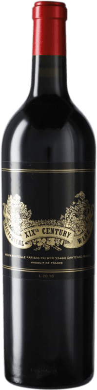 429,95 € | Red wine Château Palmer Historical XIXth Century Wine A.O.C. Margaux Bordeaux France Merlot, Cabernet Sauvignon 75 cl