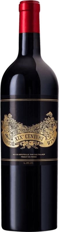 Free Shipping | Red wine Château Palmer Historical XIXth Century Wine A.O.C. Margaux Bordeaux France Merlot, Cabernet Sauvignon 75 cl