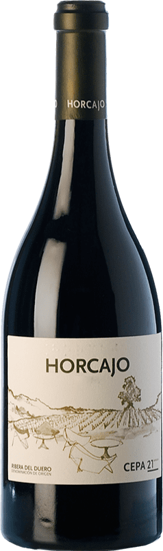 81,95 € Free Shipping | Red wine Cepa 21 Horcajo D.O. Ribera del Duero Castilla y León Spain Tempranillo Bottle 75 cl