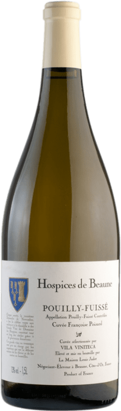 Бесплатная доставка | Белое вино Louis Jadot Hospices de Beaune Françoise Poisard Cuvée A.O.C. Pouilly-Fuissé Бургундия Франция Chardonnay — Шардоне Бутылка Магнум 1,5 L