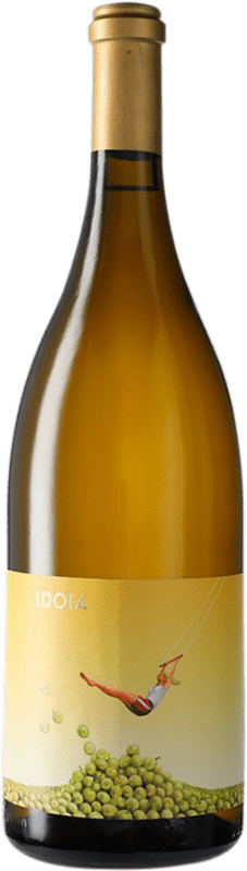 22,95 € Free Shipping | White wine Ca N'Estruc Idoia Blanc D.O. Catalunya Catalonia Spain Grenache White, Macabeo, Xarel·lo, Chardonnay Magnum Bottle 1,5 L