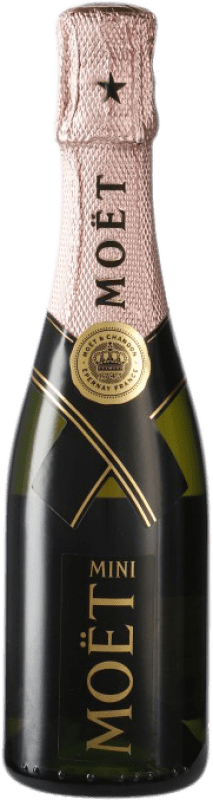 送料無料 | ロゼスパークリングワイン Moët & Chandon Impérial Rosé Brut A.O.C. Champagne シャンパン フランス Chardonnay, Pinot Meunier 小型ボトル 20 cl