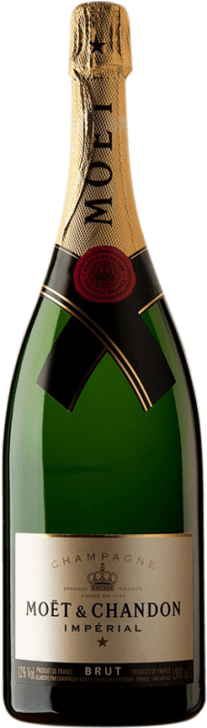 1 424,95 € | Белое игристое Moët & Chandon Impérial брют A.O.C. Champagne шампанское Франция Pinot Black, Chardonnay, Pinot Meunier Бутылка Salmanazar 9 L