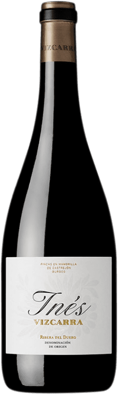 59,95 € | Red wine Vizcarra Inés 2010 D.O. Ribera del Duero Castilla y León Spain Tempranillo, Merlot Bottle 75 cl
