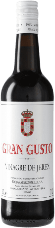 Envío gratis | Vinagre Gran Gusto D.O. Jerez-Xérès-Sherry Andalucía España 75 cl