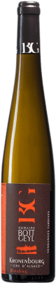 Envío gratis | Vino blanco Domaine Bott-Geyl Kronenbourg V.T. A.O.C. Alsace Alsace Francia Riesling Botella Medium 50 cl