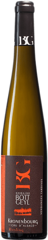 Spedizione Gratuita | Vino bianco Bott-Geyl Kronenbourg V.T. A.O.C. Alsace Grand Cru Alsazia Francia Riesling Bottiglia Medium 50 cl