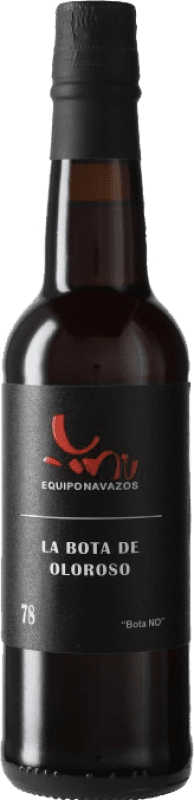 Envío gratis | Vino generoso Equipo Navazos La Bota Nº 78 Bota NO Oloroso Viejísimo D.O. Manzanilla-Sanlúcar de Barrameda Andalucía España Palomino Fino Media Botella 37 cl