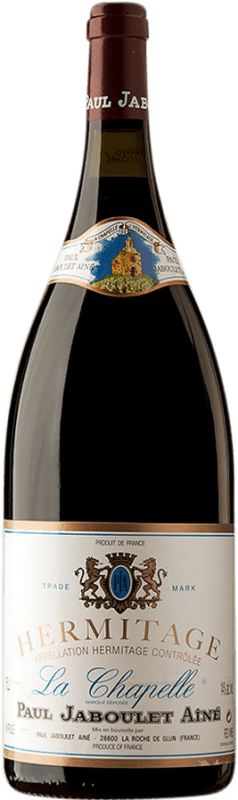 409,95 € Free Shipping | Red wine Jaboulet Aîné La Chapelle 2006 A.O.C. Hermitage France Syrah Magnum Bottle 1,5 L