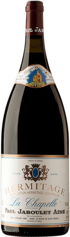 376,95 € | Rotwein Paul Jaboulet Aîné La Chapelle A.O.C. Hermitage Frankreich Syrah Magnumflasche 1,5 L