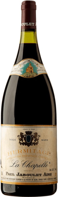 533,95 € | Red wine Paul Jaboulet Aîné La Chapelle 1995 A.O.C. Hermitage France Syrah Magnum Bottle 1,5 L