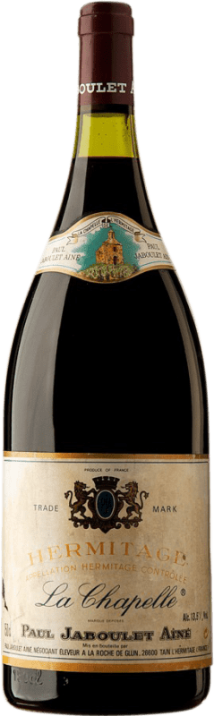 Free Shipping | Red Wine Paul Jaboulet Aîné La Chapelle 1995 A.O.C. Hermitage France Syrah — Shiraz Magnum Bottle 1,5 L