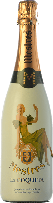 Free Shipping | White Sparkling Wine Mestres La Coqueta Especial Semi-Dry Semi-Sweet Reserve D.O. Cava Spain Macabeo, Xarel·lo, Parellada 75 cl