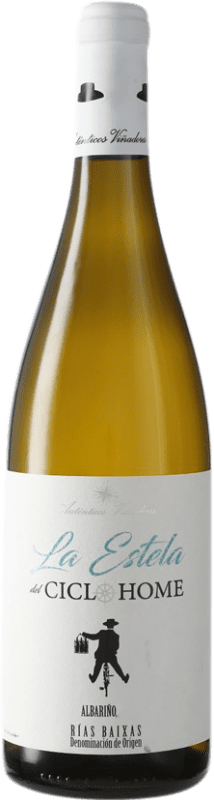 18,95 € Spedizione Gratuita | Vino Bianco Auténticos Viñadores La Estela del Ciclohome D.O. Rías Baixas