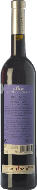 41,95 € Envío gratis | Vino tinto Capçanes La Flor del Flor Vinyes Velles D.O. Montsant España Garnacha Tintorera Botella 75 cl