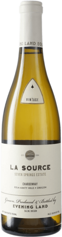 Бесплатная доставка | Белое вино Evening Land La Source Oregon Соединенные Штаты Chardonnay — Шардоне 75 cl