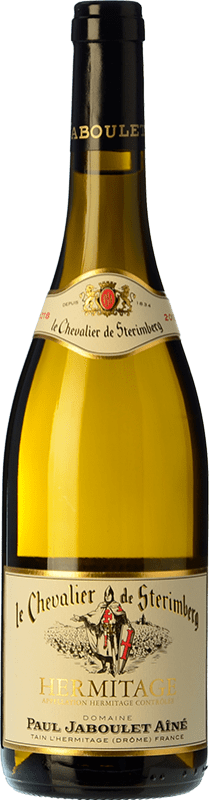 Бесплатная доставка | Белое вино Paul Jaboulet Aîné Le Chevalier de Stérimberg A.O.C. Hermitage Франция Roussanne, Marsanne 75 cl