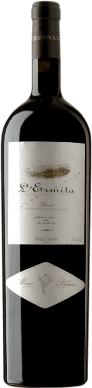 5 499,95 € Free Shipping | Red wine Álvaro Palacios L'Ermita 1999 D.O.Ca. Priorat Catalonia Spain Grenache, Cabernet Sauvignon Jéroboam Bottle-Double Magnum 3 L
