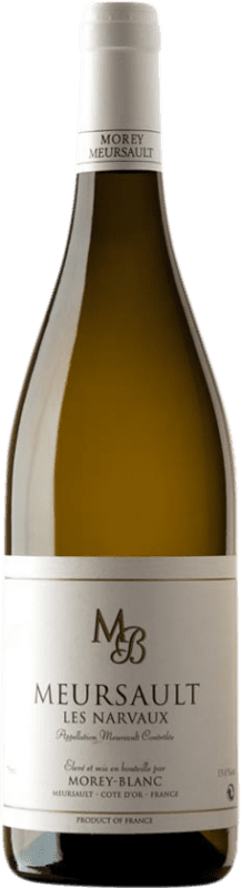 Бесплатная доставка | Белое вино Marc Morey Les Narvaux A.O.C. Meursault Бургундия Франция Chardonnay 75 cl