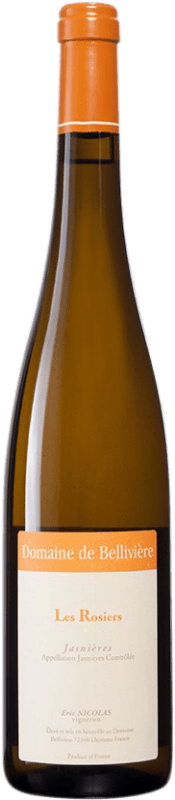 Kostenloser Versand | Weißwein Domaine de Bellivière Les Rosiers Sec Loire Frankreich Chenin Weiß Ökologisch 75 cl