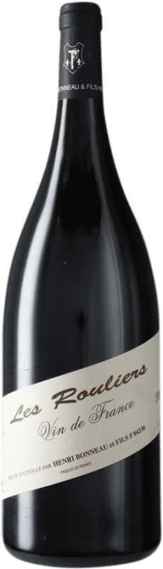 Kostenloser Versand | Rotwein Henri Bonneau Les Rouliers Vin de Table A.O.C. Côtes du Rhône Frankreich Magnumflasche 1,5 L