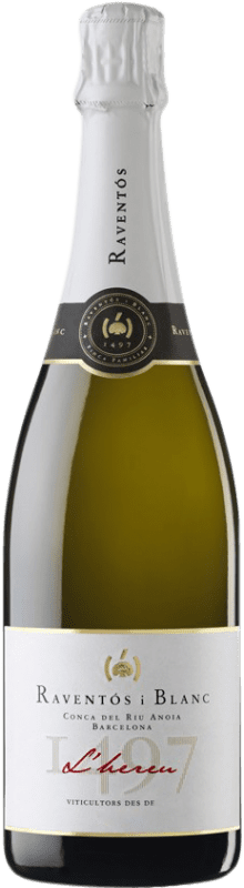 11,95 € Free Shipping | White sparkling Raventós i Blanc L'Hereu Brut D.O. Cava