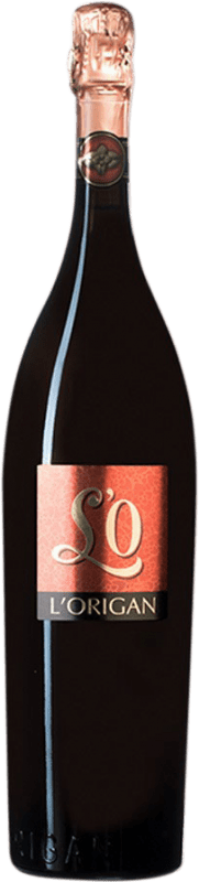 96,95 € | Rosé Sparkling Wine L'Origan L'O Rosé D.O. Cava Spain Pinot Noir, Chardonnay Magnum Bottle 1,5 L