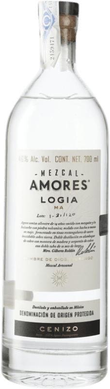 78,95 € Free Shipping | Mezcal Amores Logia Cenizo Mexico Bottle 70 cl