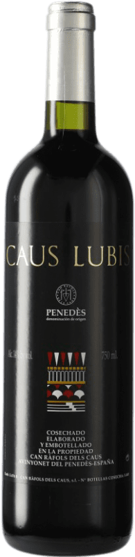 53,95 € | Red wine Can Ràfols Lubis 2004 D.O. Penedès Catalonia Spain Merlot Bottle 75 cl