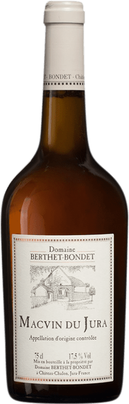 Free Shipping | White wine Berthet-Bondet Macvin 1989 A.O.C. Côtes du Jura France Chardonnay, Savagnin 75 cl