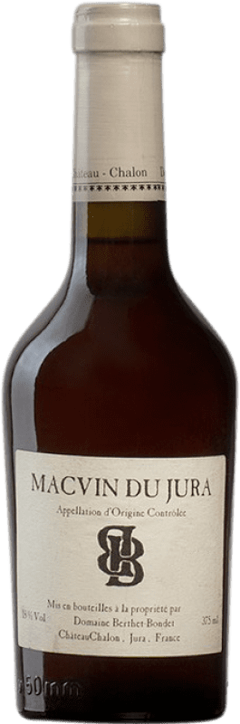 Free Shipping | White wine Berthet-Bondet Macvin A.O.C. Côtes du Jura France Chardonnay, Savagnin Half Bottle 37 cl