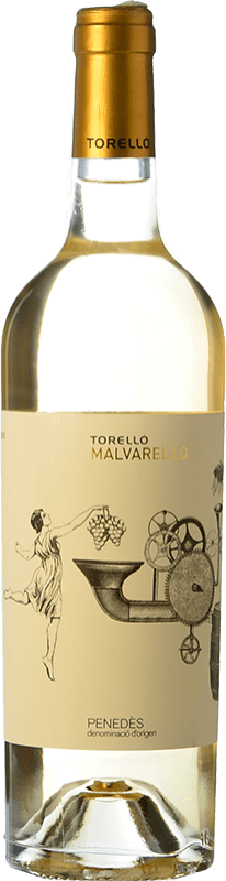 8,95 € Free Shipping | White wine Torelló Malvarel·lo D.O. Penedès Catalonia Spain Bottle 75 cl