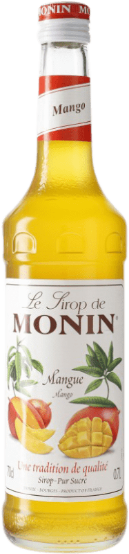 Free Shipping | Schnapp Monin Sirope Mango Mangue France 70 cl Alcohol-Free