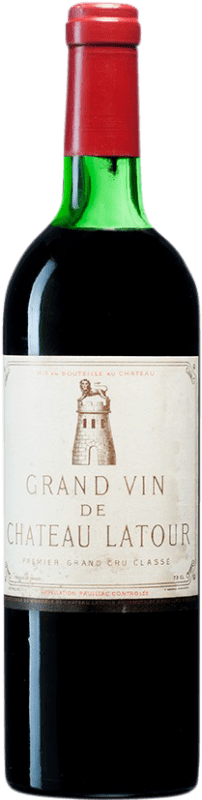 609,95 € | Red wine Château Latour 1975 A.O.C. Pauillac Bordeaux France Merlot, Cabernet Sauvignon Bottle 75 cl