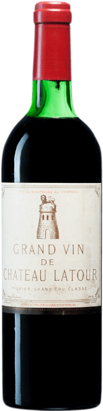 594,95 € | Красное вино Château Latour 1975 A.O.C. Pauillac Бордо Франция Merlot — Мерло, Cabernet Sauvignon — Каберне Совиньон 75 cl