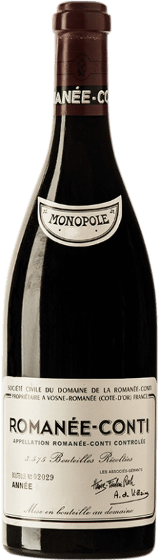 13 915,95 € | Красное вино Romanée-Conti A.O.C. Côte de Nuits Бургундия Франция Pinot Black 75 cl