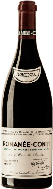 12 523,95 € | Red wine Romanée-Conti 2003 A.O.C. Côte de Nuits Burgundy France Pinot Black Bottle 75 cl